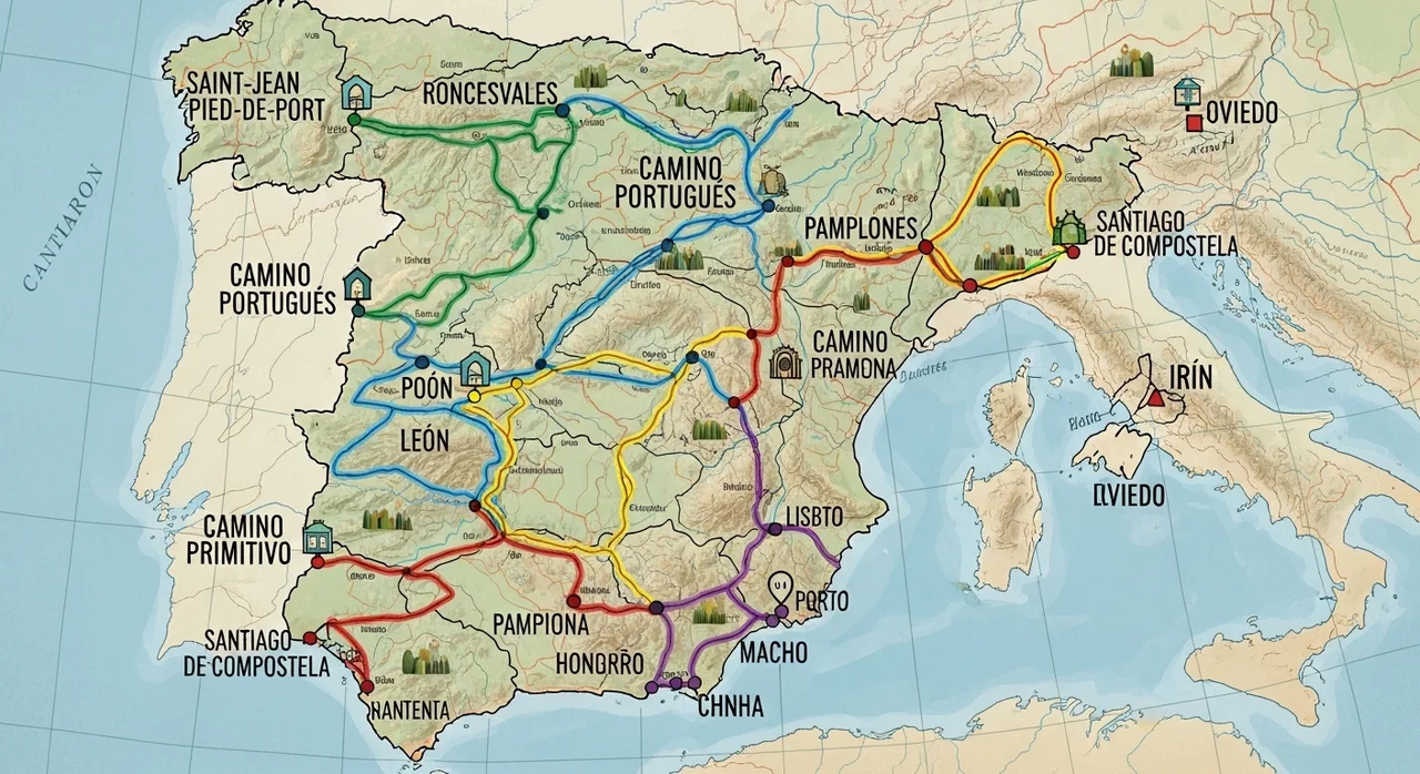 나에게 맞는 순례길 코스 선택하기 – 주요 루트 심층 분석