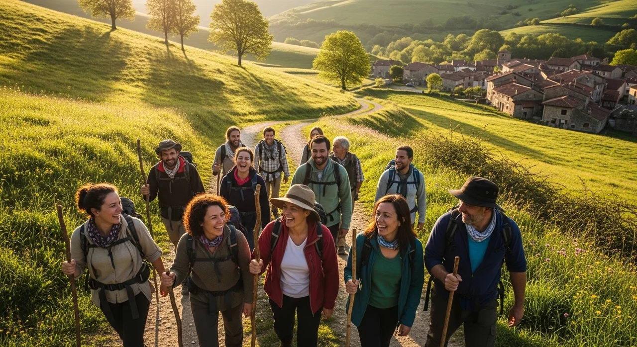 순례길에서의 하루 – 걷고, 만나고, 성찰하다