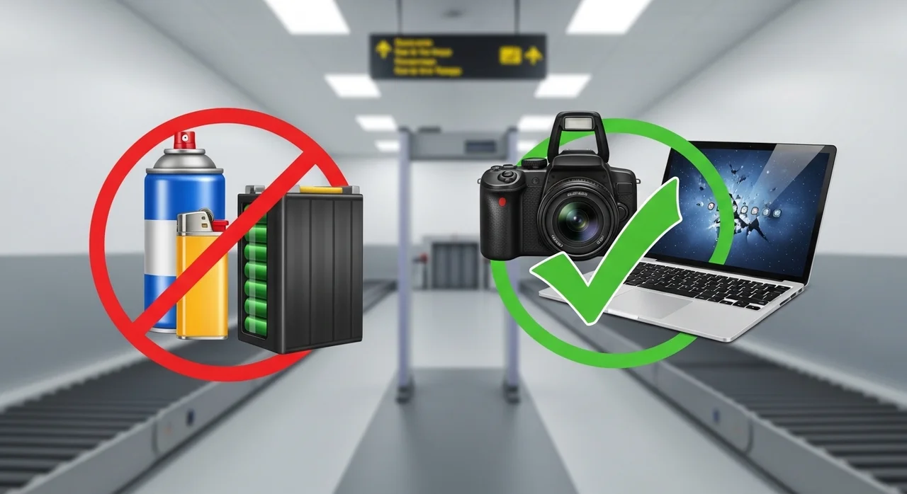 위탁수하물 제한 및 금지 품목, 이거 꼭 알아두세요!