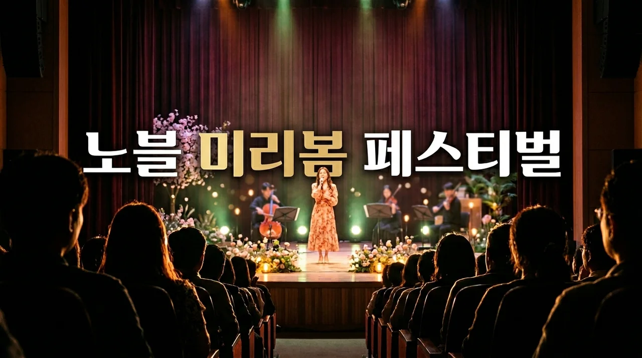 노블 미리봄 페스티벌 2026: 봄을 수놓는 예술 향연 완벽 가이드